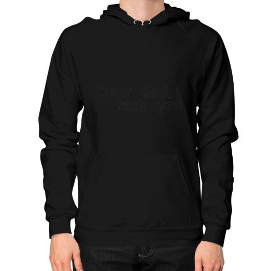 Hoodie (on man) Black - Fook You!