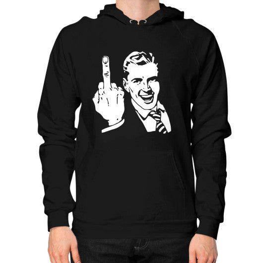 Hoodie (on man) Black - Fook You!