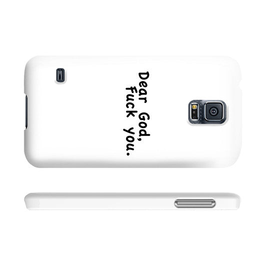 Phone Case Slim Galaxy s5 - Fook You!