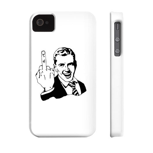 Phone Case Slim iPhone 4/4s - Fook You!