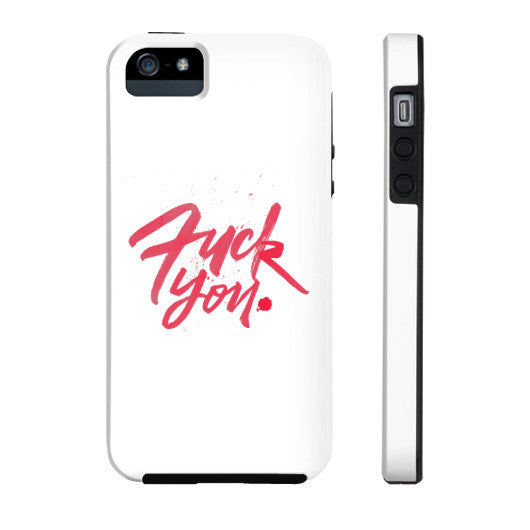Phone Case Tough iPhone 5/5s - Fook You!