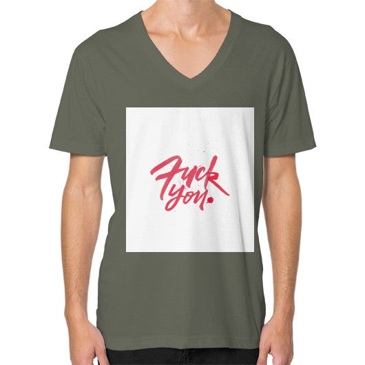 V-Neck (on man) Lieutenant - Fook You!