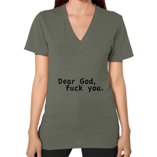 V-Neck (on woman) Lieutenant - Fook You!