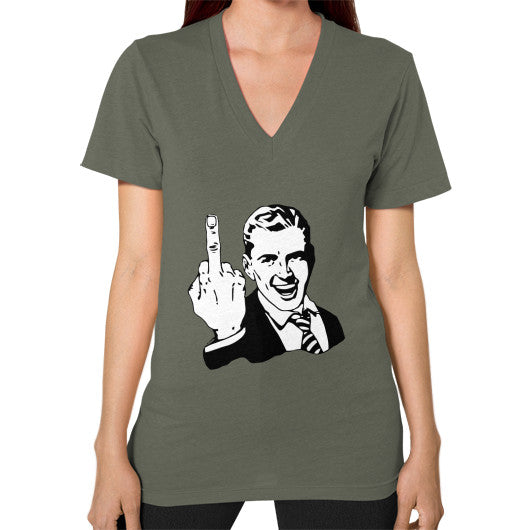 V-Neck (on woman) Lieutenant - Fook You!