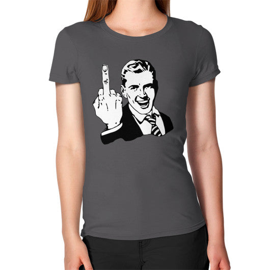 Women's T-Shirt Asphalt - Fook You!
