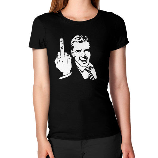 Women's T-Shirt Black - Fook You!